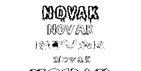 Coloriage Novak