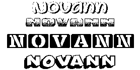 Coloriage Novann