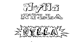 Coloriage Nylla