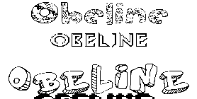 Coloriage Obeline