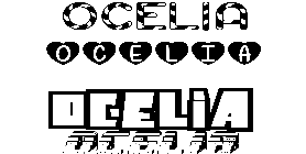 Coloriage Ocelia