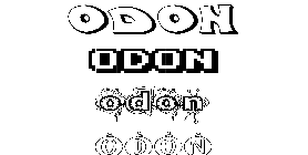 Coloriage Ödön