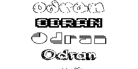 Coloriage Odran