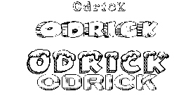 Coloriage Odrick