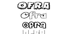 Coloriage Ofra