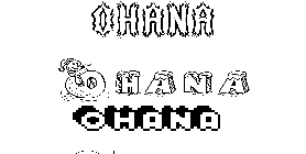 Coloriage Ohana