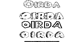 Coloriage Oirda