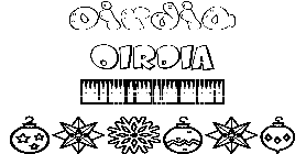 Coloriage Oirdia