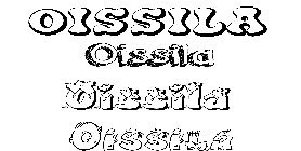 Coloriage Oissila