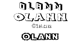 Coloriage Olann