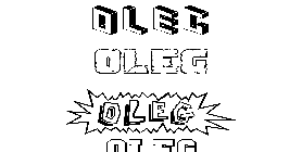 Coloriage Oleg