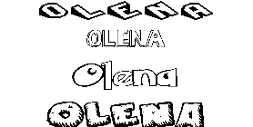 Coloriage Olena
