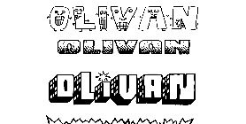 Coloriage Olivan