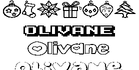 Coloriage Olivane