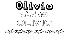 Coloriage Olivio