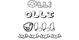 Coloriage Olli