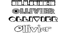 Coloriage Ollivier