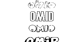 Coloriage Omid