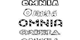 Coloriage Omnia