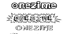 Coloriage Onezime