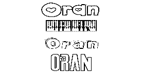 Coloriage Oran