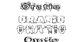 Coloriage Oratio