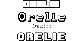 Coloriage Orelie