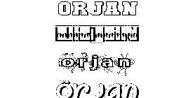 Coloriage Örjan