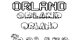 Coloriage Orland