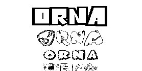 Coloriage Orna