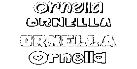 Coloriage Ornella