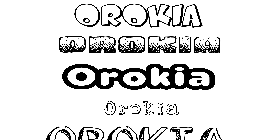 Coloriage Orokia