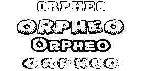 Coloriage Orpheo