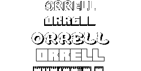 Coloriage Orrell