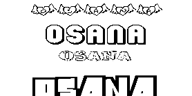 Coloriage Osana