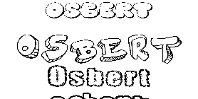 Coloriage Osbert