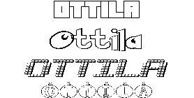 Coloriage Ottila