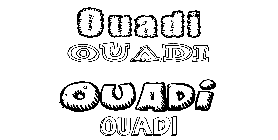 Coloriage Ouadi