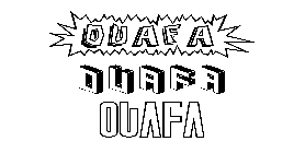 Coloriage Ouafa