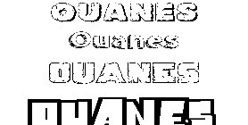 Coloriage Ouanes