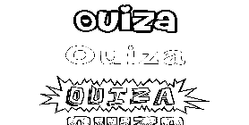 Coloriage Ouiza