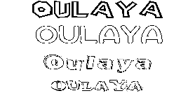 Coloriage Oulaya