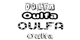 Coloriage Oulfa