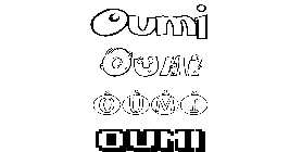 Coloriage Oumi