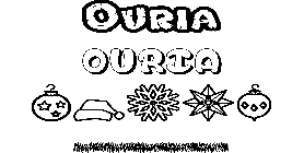 Coloriage Ouria