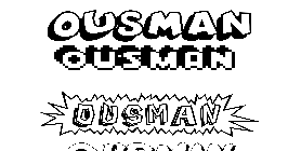 Coloriage Ousman