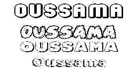 Coloriage Oussama