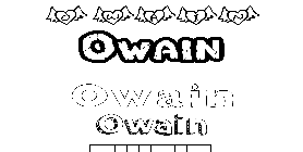 Coloriage Owain