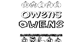 Coloriage Owens