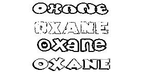 Coloriage Oxane